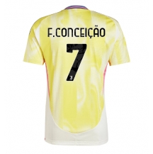 Maillot de football Réplique Juventus Francisco Conceicao #7 Extérieur 2024-25 Manche Courte