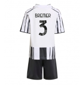 Maillot de football Réplique Juventus Gleison Bremer #3 Domicile Enfant 2025-26 Manche Courte (+ Pantalon court)