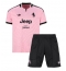 Maillot de football Réplique Juventus Gleison Bremer #3 Extérieur Enfant 2026-27 Manche Courte (+ Pantalon court)