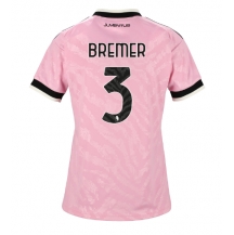 Maillot de football Réplique Juventus Gleison Bremer #3 Extérieur Femme 2026-27 Manche Courte