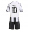 Maillot de football Réplique Juventus Kenan Yildiz #10 Domicile Enfant 2025-26 Manche Courte (+ Pantalon court)