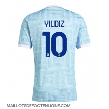 Maillot de football Réplique Juventus Kenan Yildiz #10 Extérieur 2025-26 Manche Courte