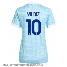 Maillot de football Réplique Juventus Kenan Yildiz #10 Extérieur Femme 2025-26 Manche Courte