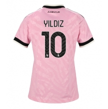 Maillot de football Réplique Juventus Kenan Yildiz #10 Extérieur Femme 2026-27 Manche Courte