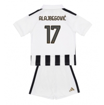 Maillot de football Réplique Juventus Kerim Alajbegovic #17 Domicile Enfant 2026-27 Manche Courte (+ Pantalon court)