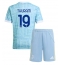 Maillot de football Réplique Juventus Khephren Thuram #19 Extérieur Enfant 2025-26 Manche Courte (+ Pantalon court)