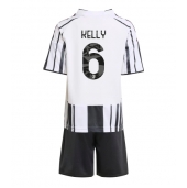 Maillot de football Réplique Juventus Lloyd Kelly #6 Domicile Enfant 2025-26 Manche Courte (+ Pantalon court)