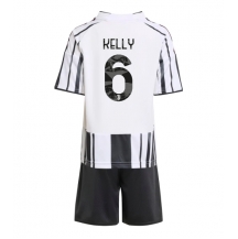 Maillot de football Réplique Juventus Lloyd Kelly #6 Domicile Enfant 2025-26 Manche Courte (+ Pantalon court)