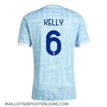 Maillot de football Réplique Juventus Lloyd Kelly #6 Extérieur 2025-26 Manche Courte