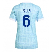 Maillot de football Réplique Juventus Lloyd Kelly #6 Extérieur Femme 2025-26 Manche Courte