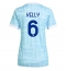 Maillot de football Réplique Juventus Lloyd Kelly #6 Extérieur Femme 2025-26 Manche Courte