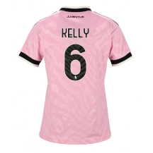 Maillot de football Réplique Juventus Lloyd Kelly #6 Extérieur Femme 2026-27 Manche Courte