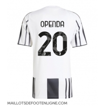 Maillot de football Réplique Juventus Lois Openda #20 Domicile 2025-26 Manche Courte