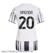 Maillot de football Réplique Juventus Lois Openda #20 Domicile Femme 2025-26 Manche Courte