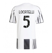 Maillot de football Réplique Juventus Manuel Locatelli #5 Domicile 2025-26 Manche Courte