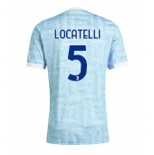 Maillot de football Réplique Juventus Manuel Locatelli #5 Extérieur 2025-26 Manche Courte