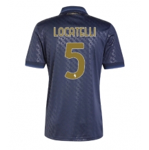 Maillot de football Réplique Juventus Manuel Locatelli #5 Troisième 2024-25 Manche Courte