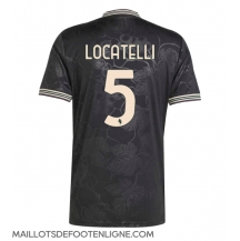 Maillot de football Réplique Juventus Manuel Locatelli #5 Troisième 2025-26 Manche Courte