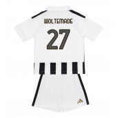 Maillot de football Réplique Juventus Nick Woltemade #27 Domicile Enfant 2026-27 Manche Courte (+ Pantalon court)