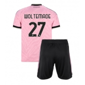 Maillot de football Réplique Juventus Nick Woltemade #27 Extérieur Enfant 2026-27 Manche Courte (+ Pantalon court)