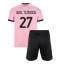 Maillot de football Réplique Juventus Nick Woltemade #27 Extérieur Enfant 2026-27 Manche Courte (+ Pantalon court)