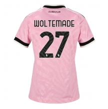 Maillot de football Réplique Juventus Nick Woltemade #27 Extérieur Femme 2026-27 Manche Courte