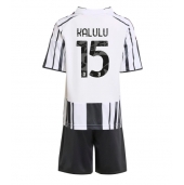 Maillot de football Réplique Juventus Pierre Kalulu #15 Domicile Enfant 2025-26 Manche Courte (+ Pantalon court)