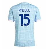 Maillot de football Réplique Juventus Pierre Kalulu #15 Extérieur 2025-26 Manche Courte