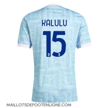 Maillot de football Réplique Juventus Pierre Kalulu #15 Extérieur 2025-26 Manche Courte