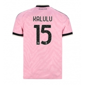 Maillot de football Réplique Juventus Pierre Kalulu #15 Extérieur 2026-27 Manche Courte