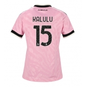 Maillot de football Réplique Juventus Pierre Kalulu #15 Extérieur Femme 2026-27 Manche Courte