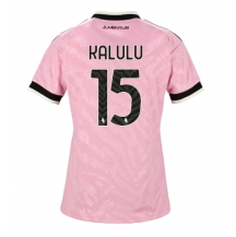 Maillot de football Réplique Juventus Pierre Kalulu #15 Extérieur Femme 2026-27 Manche Courte