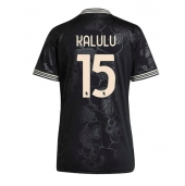 Maillot de football Réplique Juventus Pierre Kalulu #15 Troisième Femme 2025-26 Manche Courte