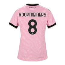 Maillot de football Réplique Juventus Teun Koopmeiners #8 Extérieur Femme 2026-27 Manche Courte