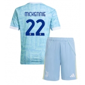 Maillot de football Réplique Juventus Weston McKennie #22 Extérieur Enfant 2025-26 Manche Courte (+ Pantalon court)