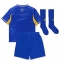 Maillot de football Réplique Leeds United Extérieur Enfant 2025-26 Manche Courte (+ Pantalon court)