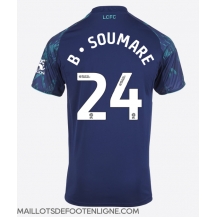 Maillot de football Réplique Leicester City Boubakary Soumare #24 Extérieur 2025-26 Manche Courte