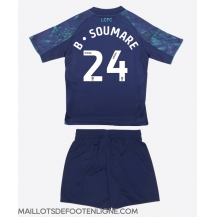 Maillot de football Réplique Leicester City Boubakary Soumare #24 Extérieur Enfant 2025-26 Manche Courte (+ Pantalon court)