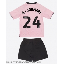 Maillot de football Réplique Leicester City Boubakary Soumare #24 Troisième Enfant 2025-26 Manche Courte (+ Pantalon court)