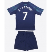 Maillot de football Réplique Leicester City Issahaku Fatawu #7 Extérieur Enfant 2025-26 Manche Courte (+ Pantalon court)