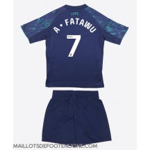 Maillot de football Réplique Leicester City Issahaku Fatawu #7 Extérieur Enfant 2025-26 Manche Courte (+ Pantalon court)