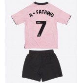 Maillot de football Réplique Leicester City Issahaku Fatawu #7 Troisième Enfant 2025-26 Manche Courte (+ Pantalon court)