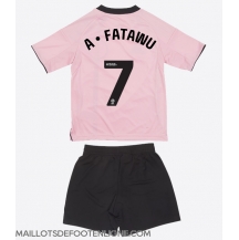Maillot de football Réplique Leicester City Issahaku Fatawu #7 Troisième Enfant 2025-26 Manche Courte (+ Pantalon court)