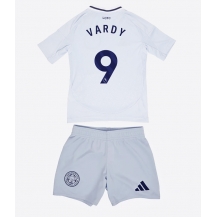 Maillot de football Réplique Leicester City Jamie Vardy #9 Troisième Enfant 2024-25 Manche Courte (+ Pantalon court)