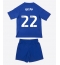 Maillot de football Réplique Leicester City Oliver Skipp #22 Domicile Enfant 2025-26 Manche Courte (+ Pantalon court)