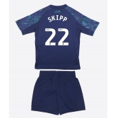 Maillot de football Réplique Leicester City Oliver Skipp #22 Extérieur Enfant 2025-26 Manche Courte (+ Pantalon court)
