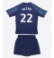 Maillot de football Réplique Leicester City Oliver Skipp #22 Extérieur Enfant 2025-26 Manche Courte (+ Pantalon court)