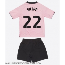 Maillot de football Réplique Leicester City Oliver Skipp #22 Troisième Enfant 2025-26 Manche Courte (+ Pantalon court)
