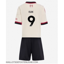 Maillot de football Réplique Liverpool Alexander Isak #9 Extérieur Enfant 2025-26 Manche Courte (+ Pantalon court)