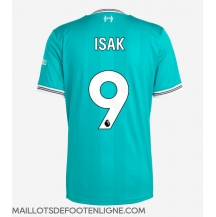 Maillot de football Réplique Liverpool Alexander Isak #9 Troisième 2025-26 Manche Courte